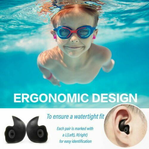 Soft Silicone Ear Plugs – Swimming, Sleeping & Anti-Snore | Reusable with Carry Case