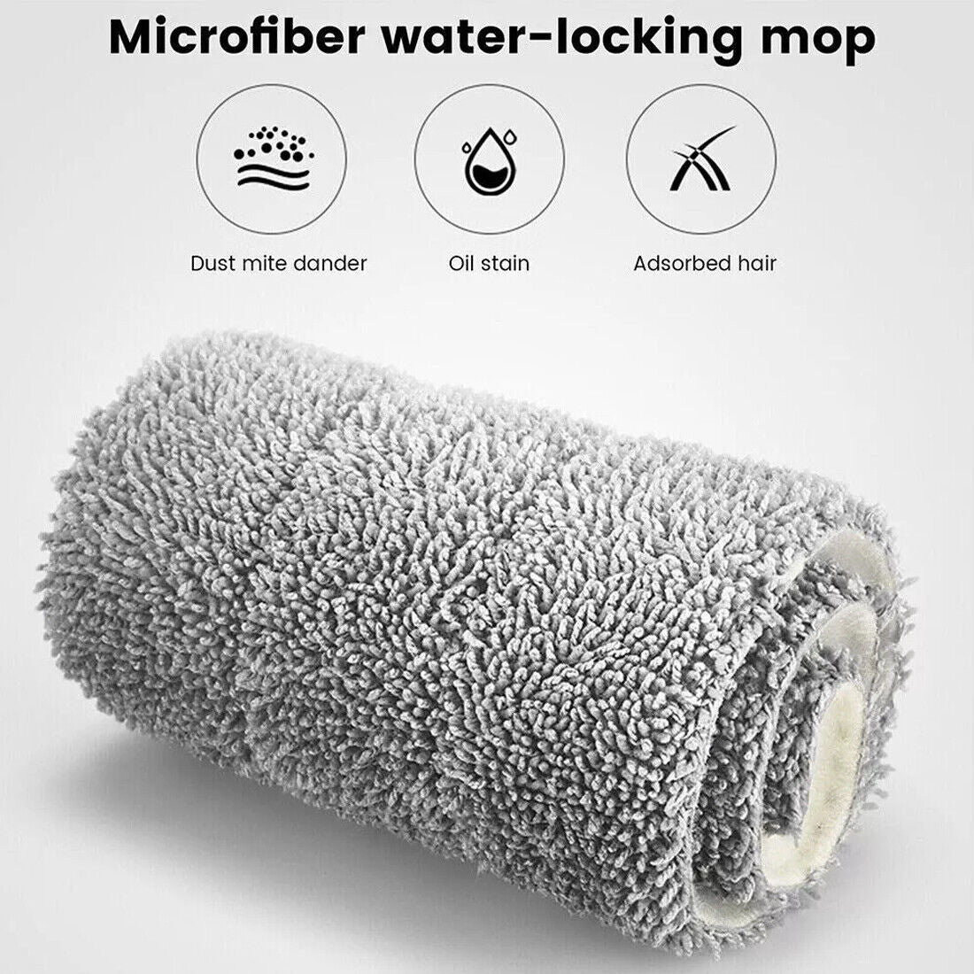 Reusable microfibre mop pads eco-friendly”
