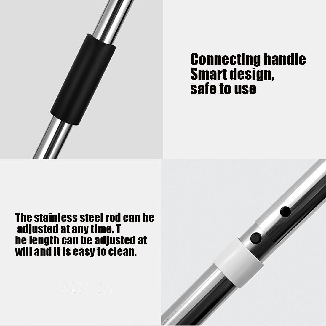 spray mop stainless steel rod